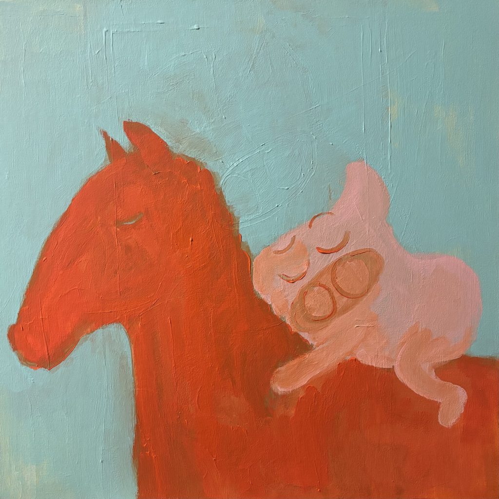 Piggy on Horseback NO.1